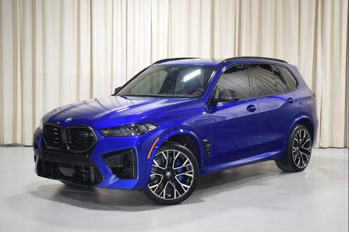 Marina Bay Blue Metallic 2025 BMW X5 M Base