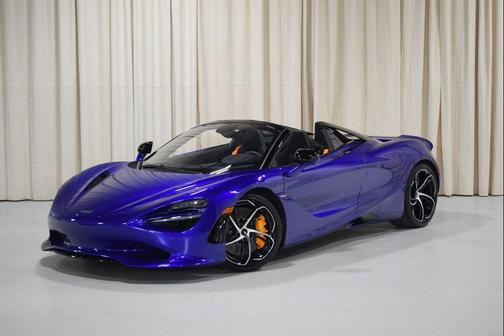 Tanzanite Blue 2024 McLaren 750S Spider