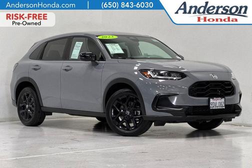 Urban Gray 2023 Honda HR-V AWD Sport