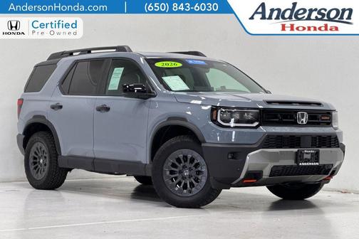 Sonic Gray Pearl 2026 Honda Passport AWD TrailSport