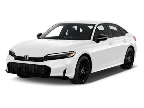 Platinum White Pearl 2026 Honda Civic Sport Sedan