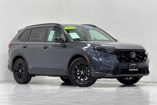 Meteorite Gray Metallic 2026 Honda CR-V Hybrid Sport FWD