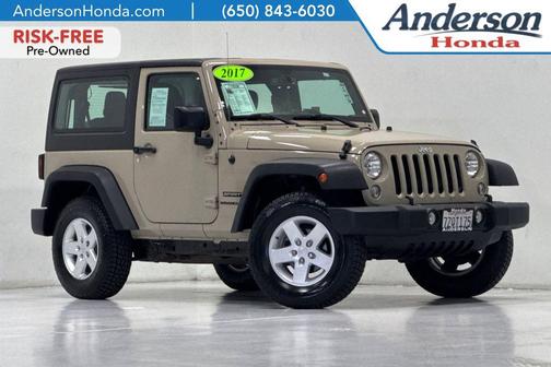 Gobi Clearcoat 2017 Jeep Wrangler Sport