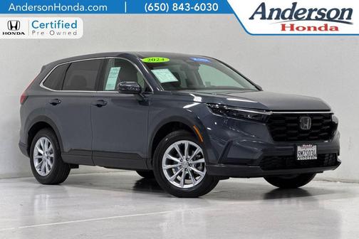 Meteorite Gray Metallic 2024 Honda CR-V EX AWD