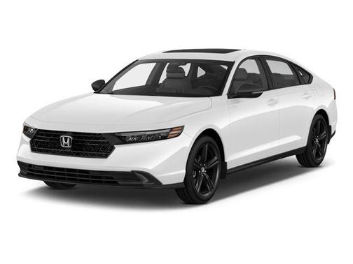 Platinum White Pearl 2026 Honda Accord Hybrid Sport-L