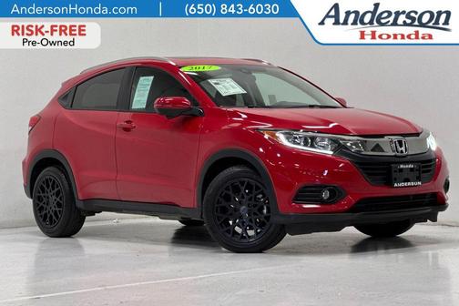 Milano Red 2019 Honda HR-V EX