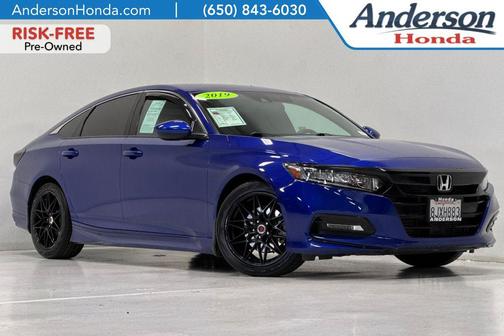 Still Night Pearl 2019 Honda Accord Sport