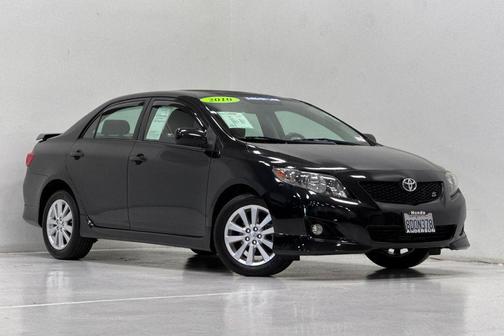 Black Sand Pearl 2010 Toyota Corolla S