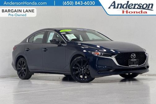 Deep Crystal Blue Mica 2025 Mazda Mazda3 2.5 S Select Sport