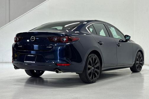 Deep Crystal Blue Mica 2025 Mazda Mazda3 2.5 S Select Sport