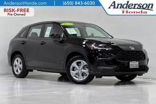 Crystal Black Pearl 2024 Honda HR-V LX