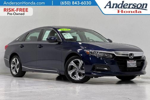 Obsidian Blue Pearl 2020 Honda Accord EX 1.5T