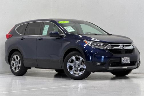 Obsidian Blue Pearl 2019 Honda CR-V EX