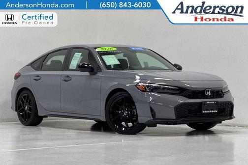 Crystal Black Pearl 2026 Honda Civic Sport