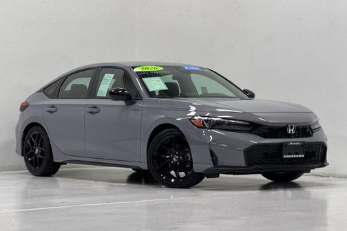Crystal Black Pearl 2026 Honda Civic Sport