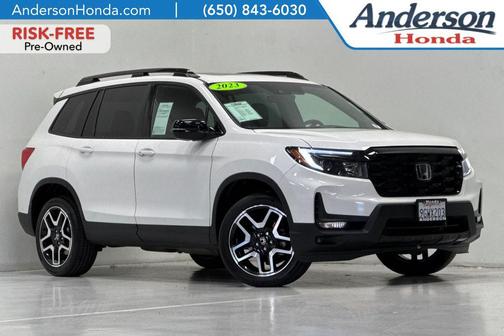 Platinum White Pearl 2023 Honda Passport AWD Elite