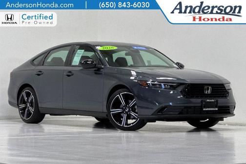 Meteorite Gray Metallic 2026 Honda Accord SE