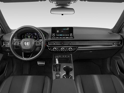 Solar Silver Metallic 2026 Honda Civic Hybrid Sport