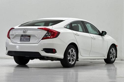 Taffeta White 2016 Honda Civic LX