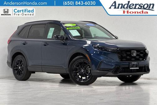 Canyon River Blue Metallic 2026 Honda CR-V Hybrid Sport-L FWD SUV