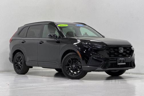 Crystal Black Pearl 2026 Honda CR-V Hybrid Sport FWD