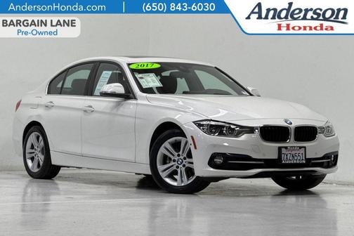 White Metallic 2017 BMW 330 330i