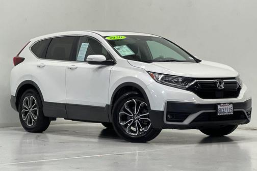 Platinum White Pearl 2020 Honda CR-V EX