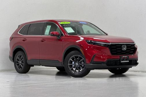 Radiant Red Metallic 2026 Honda CR-V EX-L AWD