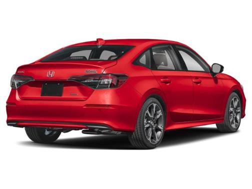 Rallye Red 2025 Honda Civic Hybrid Sport Touring