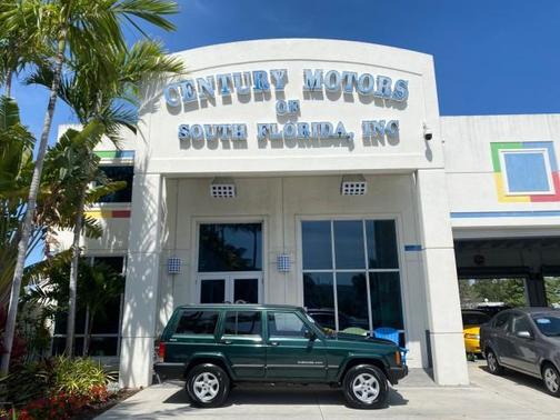 Forest Green Pearl 2000 Jeep Cherokee Sport
