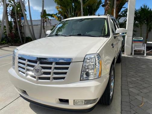 White Diamond Tri-Coat 2010 Cadillac Escalade Premium