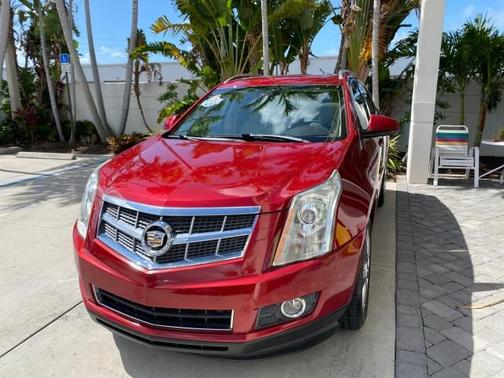 Crystal Red Tintcoat 2012 Cadillac SRX Performance Collection