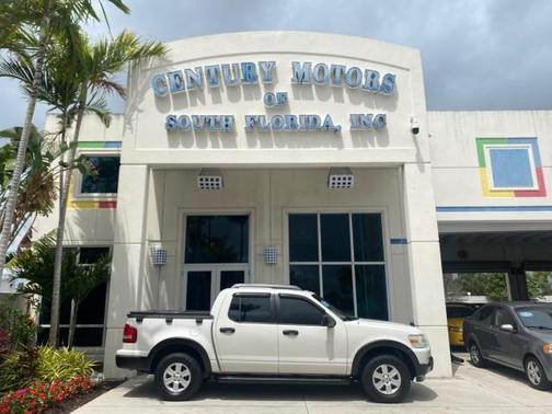 White Suede 2009 Ford Explorer Sport Trac XLT