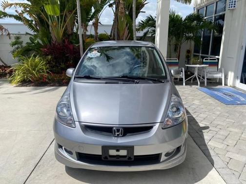 Storm Silver Metallic 2007 Honda Fit Sport