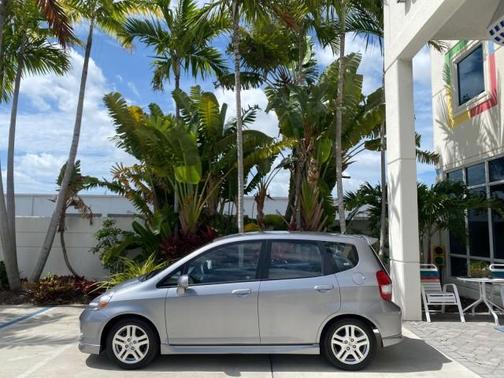 Storm Silver Metallic 2007 Honda Fit Sport