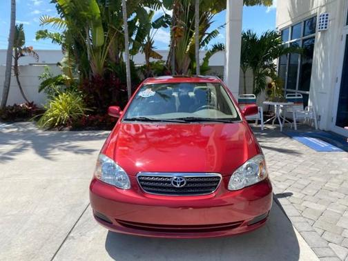 Impulse Red Pearl 2005 Toyota Corolla S