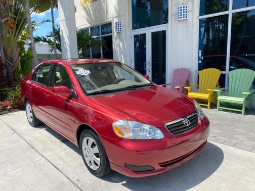 Impulse Red Pearl 2005 Toyota Corolla S