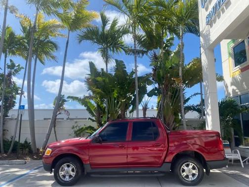 Fire Red Metallic 2003 Ford Explorer Sport Trac XLT