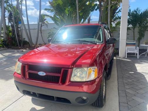 Fire Red Metallic 2003 Ford Explorer Sport Trac XLT