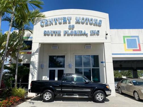Black 2002 Toyota Tundra SR5