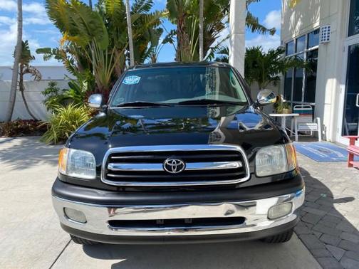 Black 2002 Toyota Tundra SR5