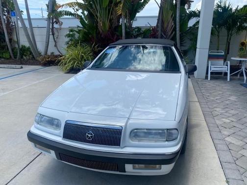 White 1993 Chrysler LeBaron LX