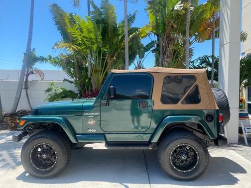 Forest Green Pearl 1999 Jeep Wrangler Sahara