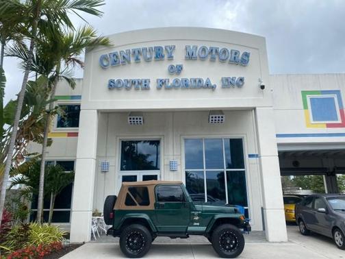 Forest Green Pearl 1999 Jeep Wrangler Sahara