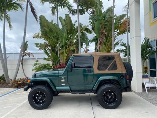 Forest Green Pearl 1999 Jeep Wrangler Sahara