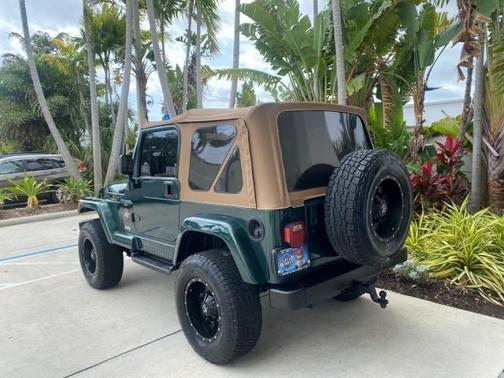 Forest Green Pearl 1999 Jeep Wrangler Sahara
