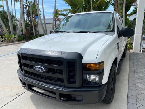 Oxford White 2008 Ford F-350 XL