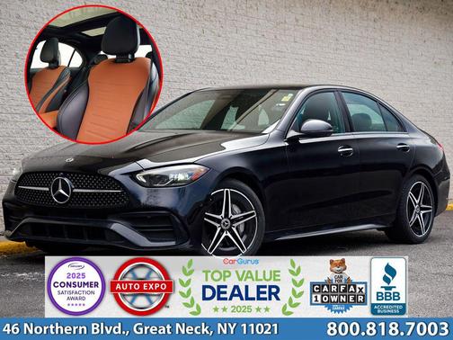 Black 2023 Mercedes-Benz C-Class C 300 4MATIC