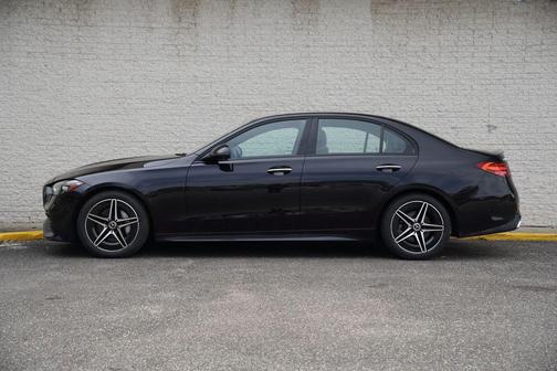Black 2023 Mercedes-Benz C-Class C 300 4MATIC