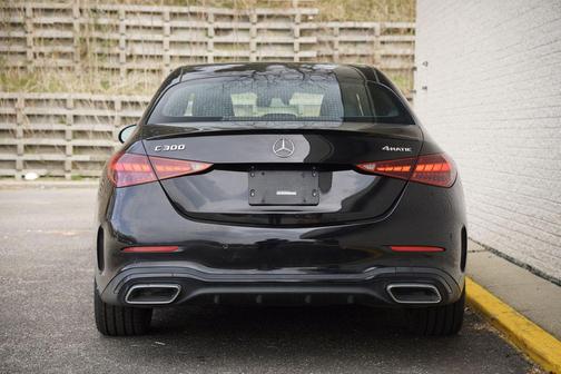 Black 2023 Mercedes-Benz C-Class C 300 4MATIC